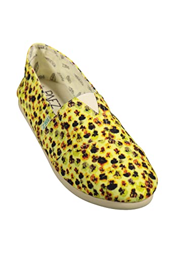 Paez Damen Classic Print Flower Power Espadrilles, Amarillo, 37 EU von Paez