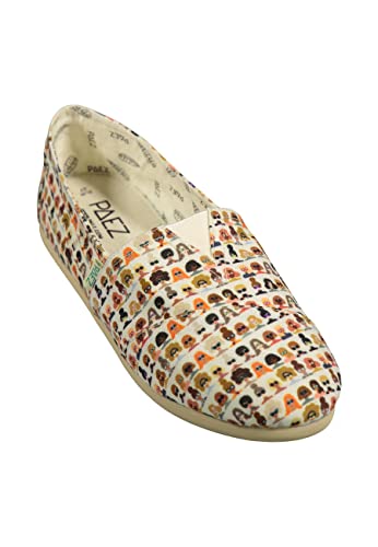 Paez Damen Classic Print Watercolour Espadrilles, Blanco, 34 EU von Paez