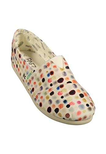 Paez Damen Classic Print Watercolour Espadrilles, Crudo, 34 EU von Paez