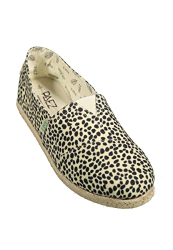 Paez Damen Classic Raw Animal Print Espadrilles, Beige, 35 EU von Paez