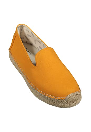 Paez Damen Moc High Vegan Suede Burnt Mokassin, Naranja, 37 EU von Paez