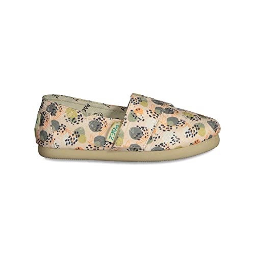 Paez Jungen Unisex Kinder Print Flowers Espadrilles, beige, 21 EU von Paez