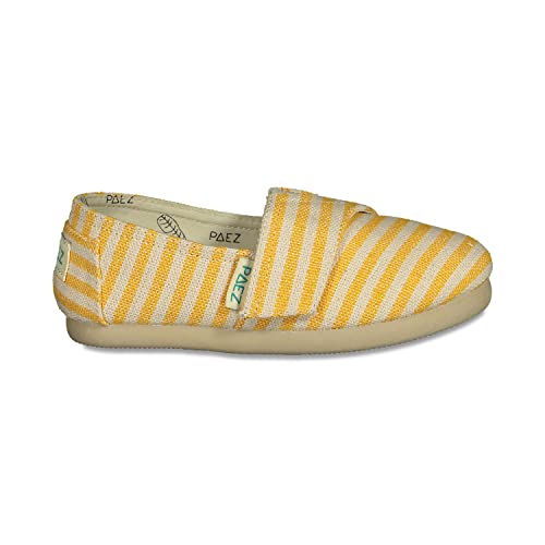 Paez Jungen Unisex Kinder Surfy Espadrilles, orange, 25 EU von Paez