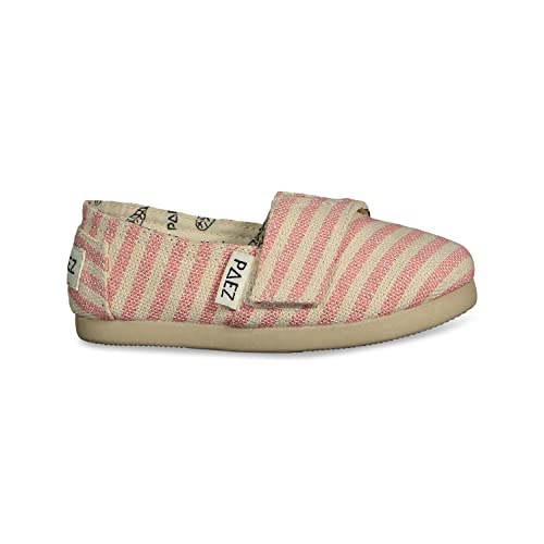 Paez Jungen Unisex Kinder Surfy Lurex Espadrilles, Orange, 20 EU von Paez