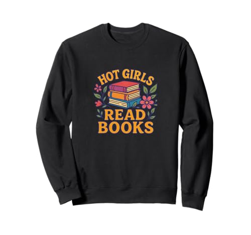 How Girls Read Books Funny Relatable Zitat Literatur Humor Sweatshirt von Page Turners Emporiums
