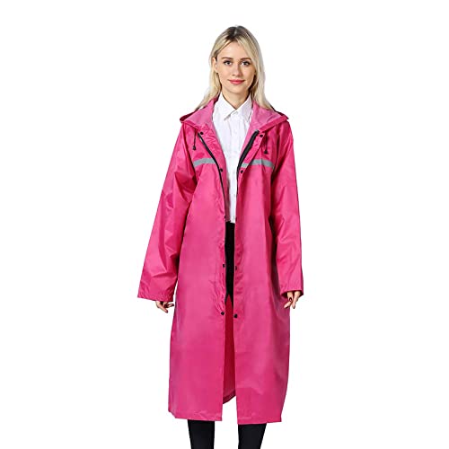 Pahajim Wasserdicht Regenponcho dm XL, Leichte Regenjacke Herren Damen Atmungsaktiv Lang, Wiederverwendbar Regenmantel Regencape mit Tasche für Festival Fahrrad Wandern und Camping von Pahajim