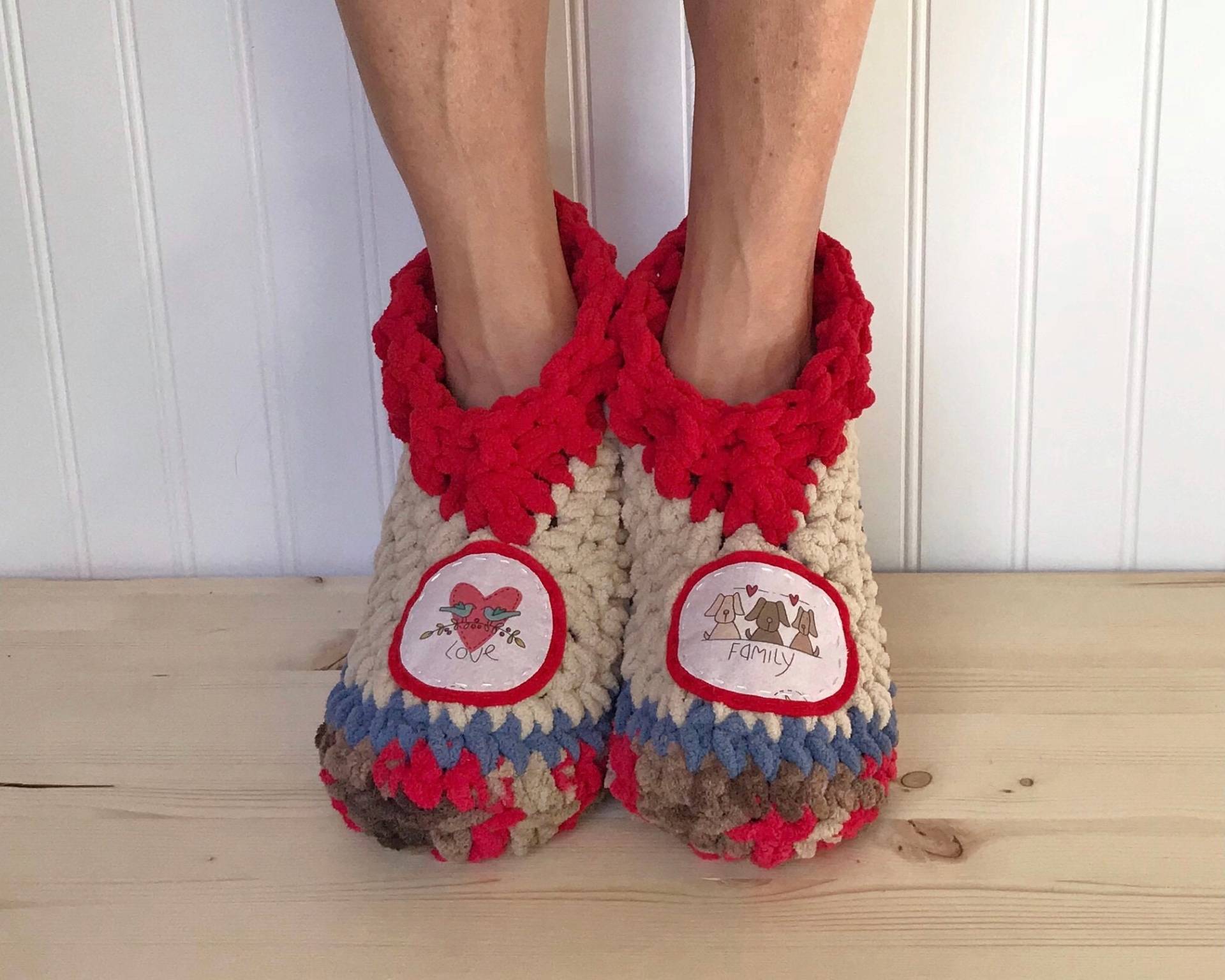 Gut Gute Hausschuhe - Gemütliche, Fürsorgliche Chenille-Booties Heilungs-Wiederherstellungshausschuh-Socken Pflegepaket Neurpathie Crps Gut Gute Hausschuhe - Gemütliche, Fürsorgliche Chenille-Booties Heilungs-Wiederherstellungshausschuh-Socken Pflegepaket Neurpathie Crps von PahhhsSlipperShop