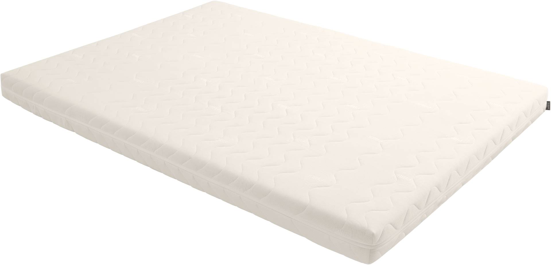 PAIDI Kaltschaummatratze "Airwell Drell, 7-Zonen Wendematratze mit Gel-Schaumlage" 11 cm hoch Verschiedene Größen, Cremefarben, H2, 60C waschbarer Bezug, 1 Stk. tlg. Kinder- und Jugendseite, atmungsaktiv, strapazierfähig, Mischgewebe von Paidi