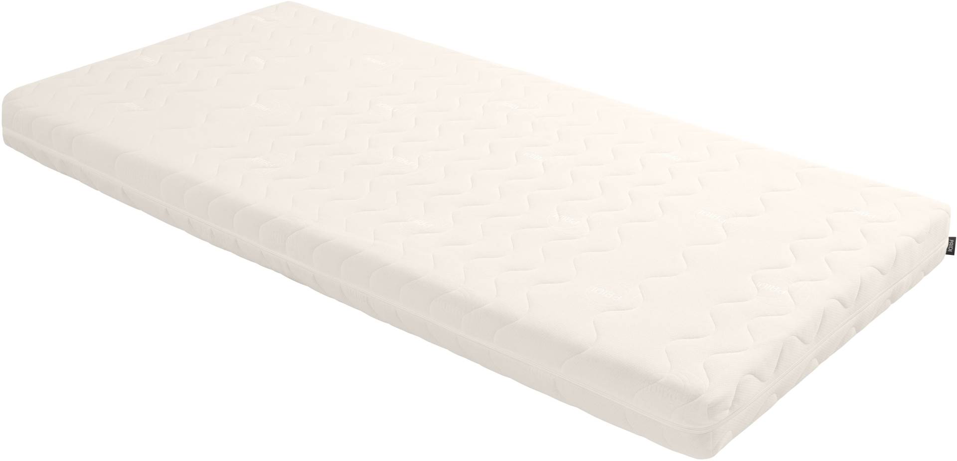 PAIDI Kaltschaummatratze "Airwell Drell, 7-Zonen Wendematratze mit Gel-Schaumlage" 11 cm hoch Verschiedene Größen, Cremefarben, H2, 60C waschbarer Bezug, 1 Stk. tlg. Kinder- und Jugendseite, atmungsaktiv, strapazierfähig, Mischgewebe von Paidi
