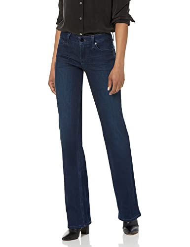 PAIGE Damen Sloane Low Rise Slight Bootcut in NYC Jeans, 24 von Paige