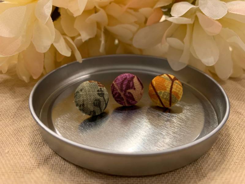 Ohrringe "Forest Orange/Grün/Lila von PaigesofGraceDesigns