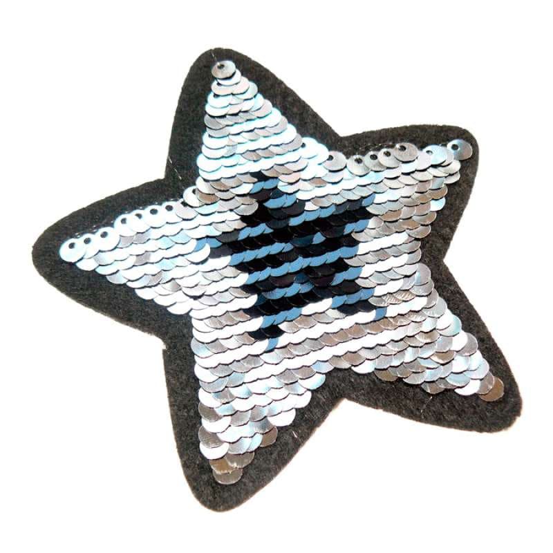 Wendepaillettenmotiv "stern" Ca. 9, 5cm Wendepaillettenmotiv "stern" Ca. 9, 5cm von PaillettenshopDE