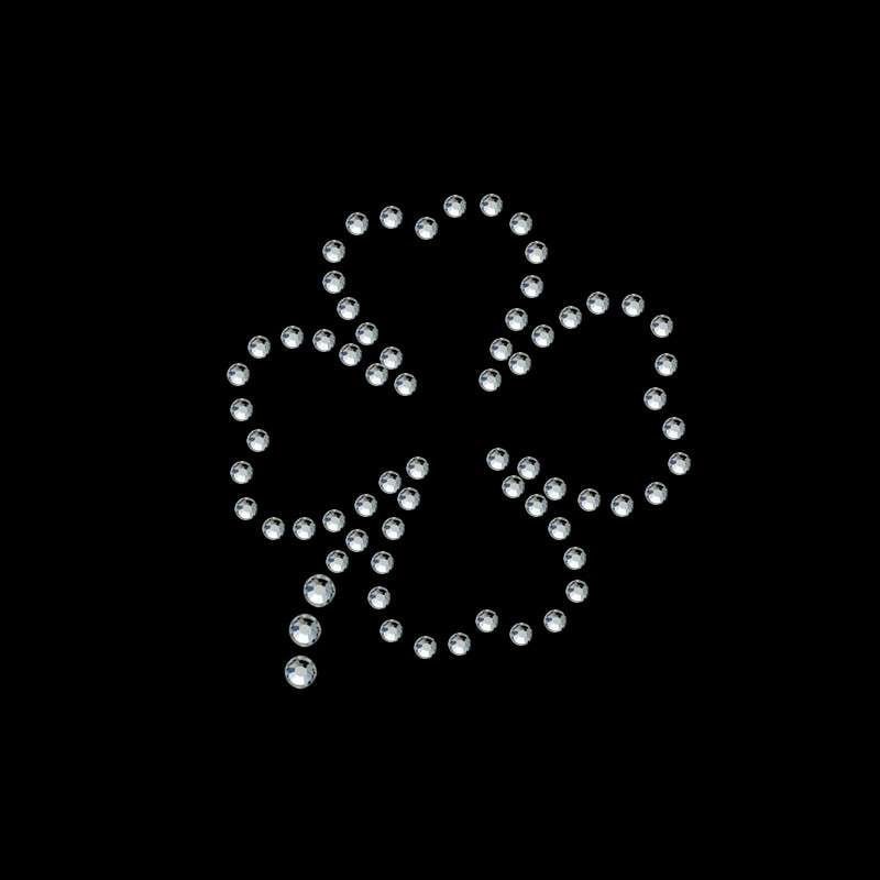 strassmotiv "Kleeblatt" [97169] 3, 5x3, 7cm von PaillettenshopDE