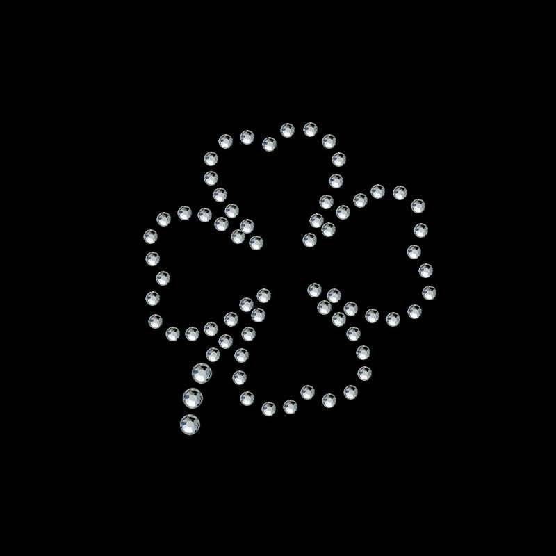 strassmotiv "Kleeblatt" [97169] 3, 5x3, 7cm von PaillettenshopDE