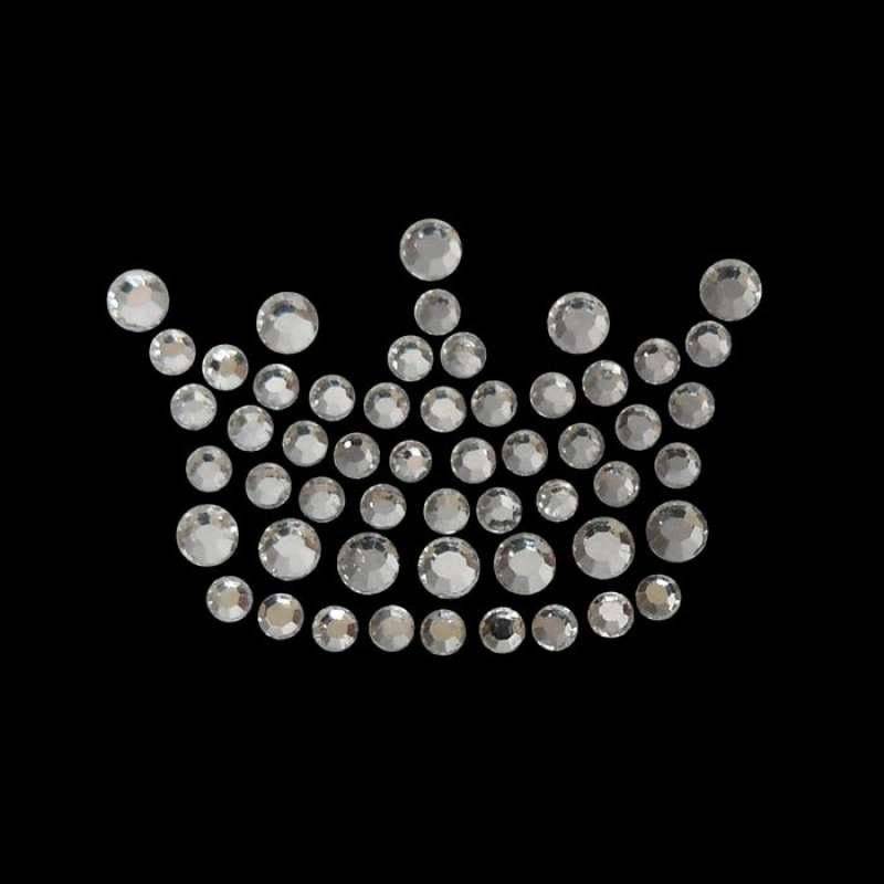 strassmotiv Krone 3x2cm strassmotiv Krone 3x2cm von PaillettenshopDE