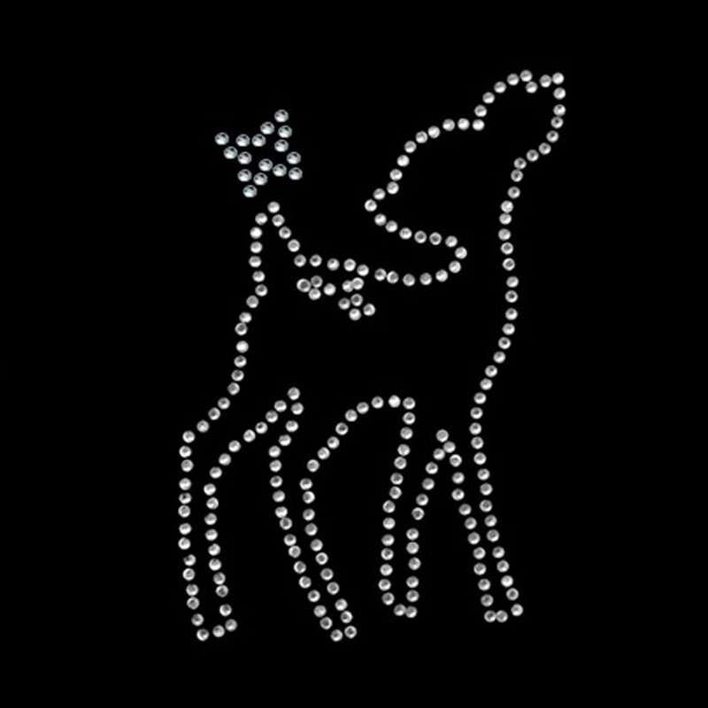 strassmotiv "Reh Mit Schmetterling"6, 8x10cm strassmotiv "Reh Mit Schmetterling"6, 8x10cm von PaillettenshopDE