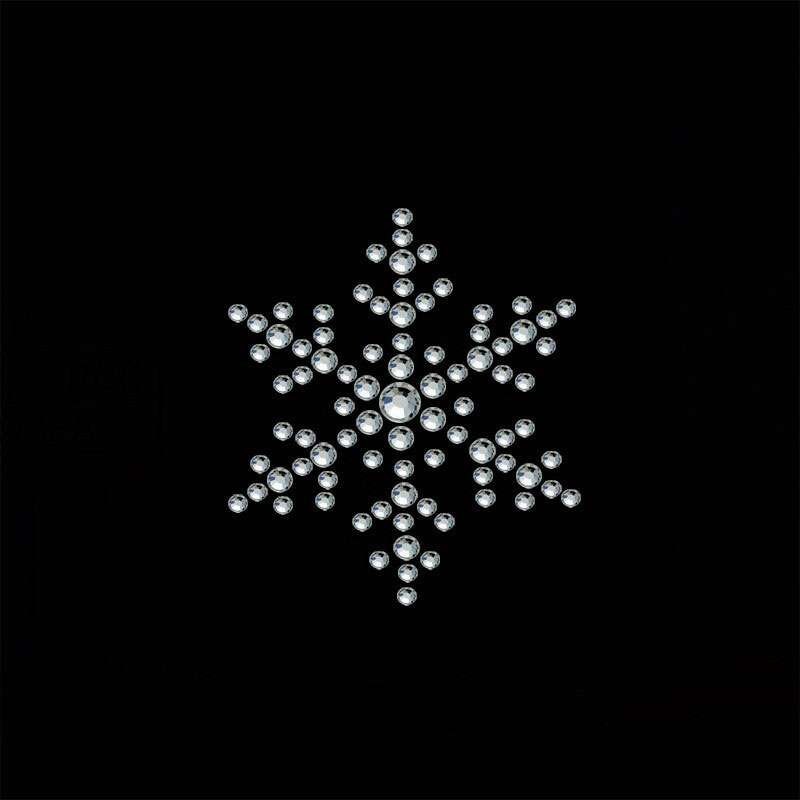 strassmotiv "Schneeflocke" 3, 3x3, 8cm strassmotiv "Schneeflocke" 3, 3x3, 8cm von PaillettenshopDE