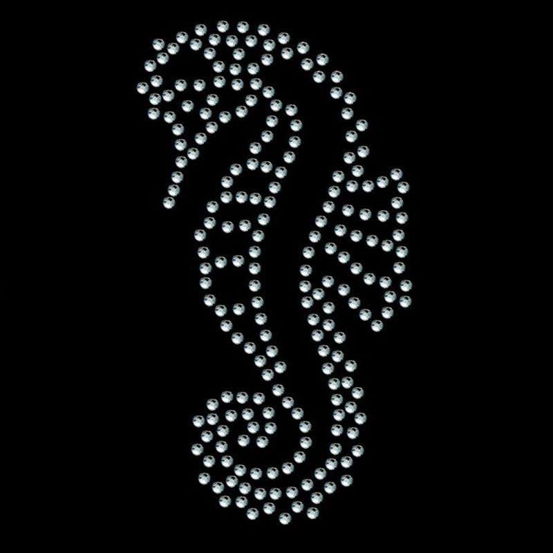 strassmotiv Seepferdchen 4, 4x8cm strassmotiv Seepferdchen 4, 4x8cm von PaillettenshopDE