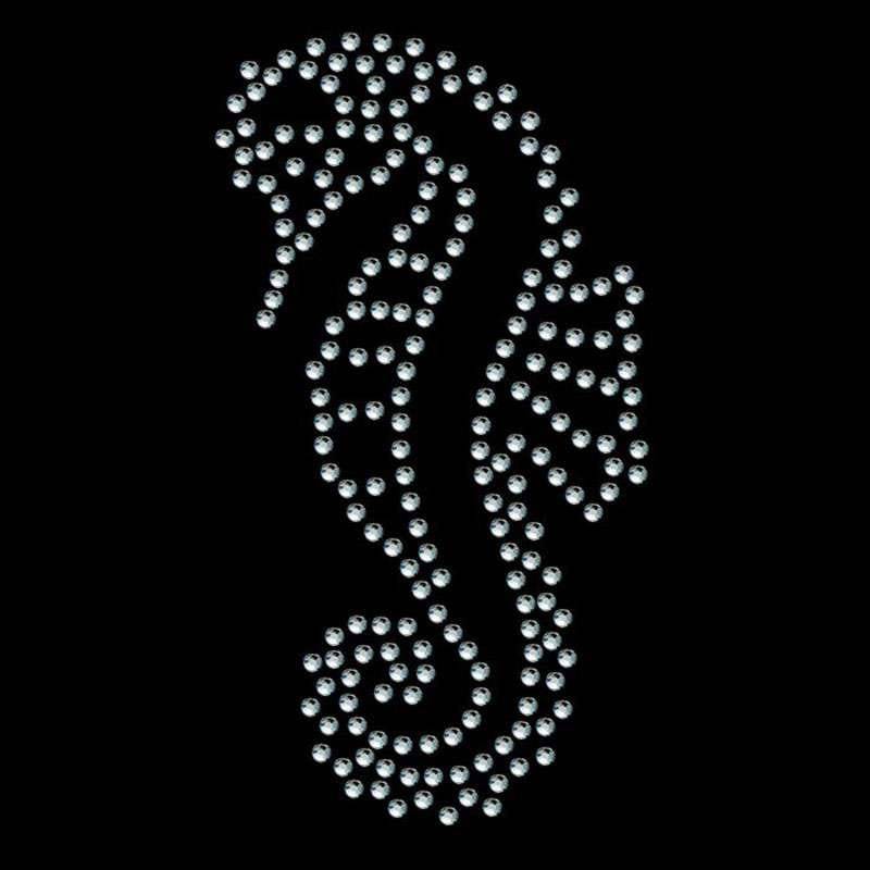 strassmotiv Seepferdchen 4, 4x8cm strassmotiv Seepferdchen 4, 4x8cm von PaillettenshopDE