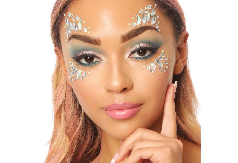 PaintGlow Strass-Tattoo Face Jewels 'Angel Wings' - Selbstklebende Glitzer von PaintGlow