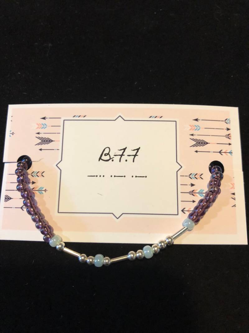 B.f.f Morse-Code Armband B.f.f Morse-Code Armband von PaintNJewel