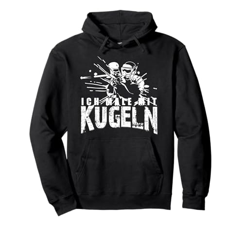 Ich male mit Farb-Kugeln, Markierer, Paintball Airsoft Pullover Hoodie von Paintball Ausrüstung & Kleidung