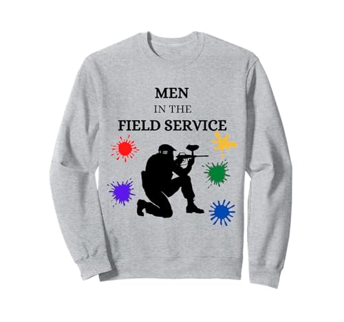 Men in the field paintball paintballer players Sweatshirt Men in the field paintball paintballer players Sweatshirt von Paintball Sayings Gifts Paintballer