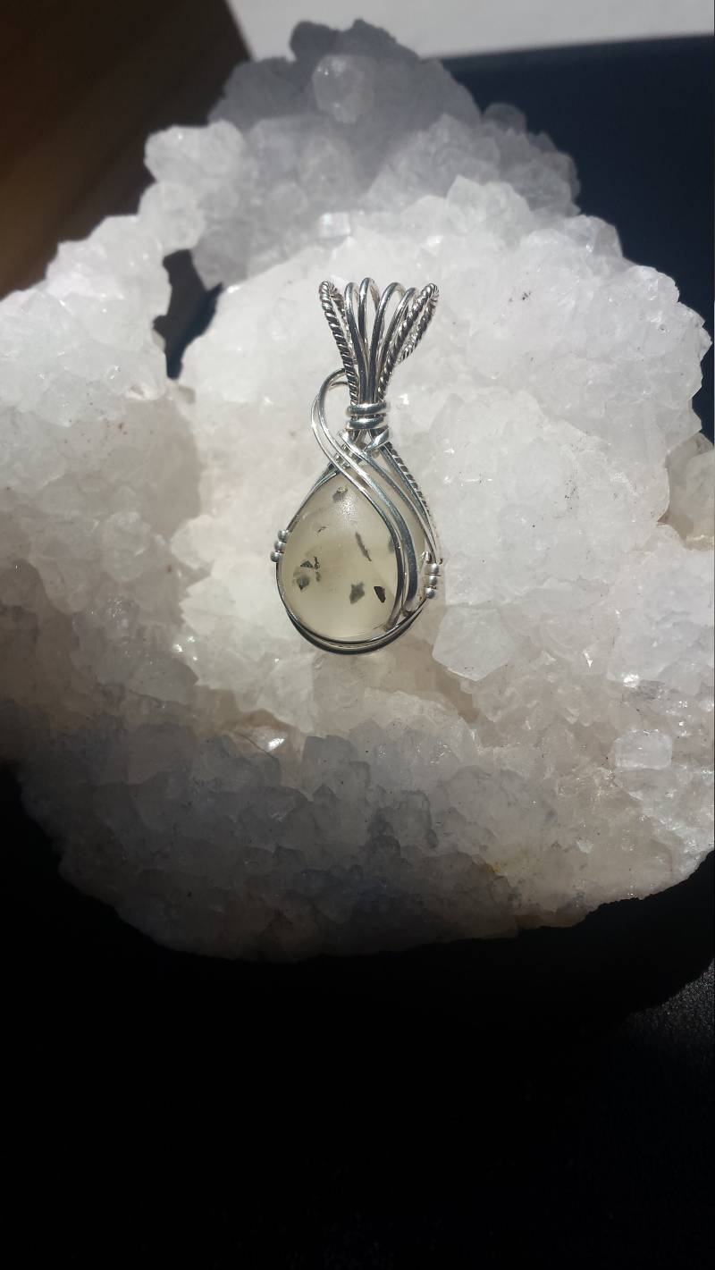Fluorit Anhänger Aus Sterling Silber Fluorit Anhänger Aus Sterling Silber von PaintedPixieCreation