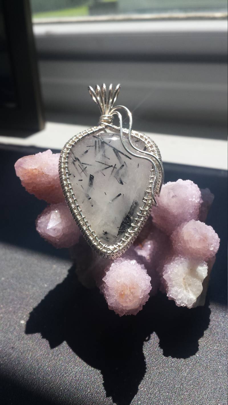 Rutilquarz Schwarzen Turmalin Rutilquarz Schwarzen Turmalin von PaintedPixieCreation