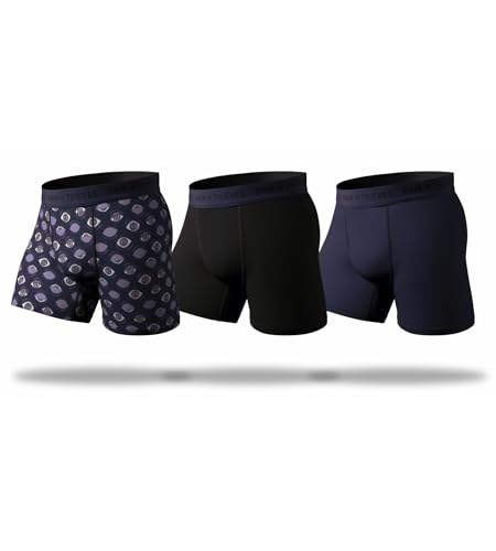 Pair of Thieves Super Fit Unterwäsche für Herren Pack – 2er & 3er Pack Boxershorts – AMZ Exclusive, Eyes Down Here, XX-Large von Pair of Thieves