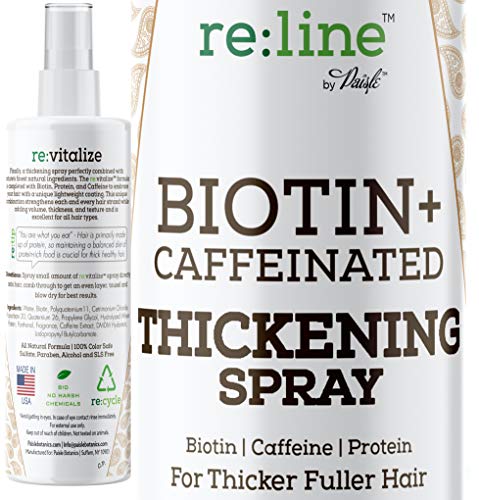 Biotin Haarverdichtungsspray für Haarwachstumsspray, natürlicher Haarverdichter für feines Haarvolumen-Spray für feines Haar-Volumen, für Haarspray, farbecht – Biotin & Café – für dickeres Haar in Sekunden Biotin Haarverdichtungsspray für Haarwachstumsspray, natürlicher Haarverdichter für feines Haarvolumen-Spray für feines Haar-Volumen, für Haarspray, farbecht – Biotin & Café – für dickeres Haar in Sekunden von Paisle Botanics