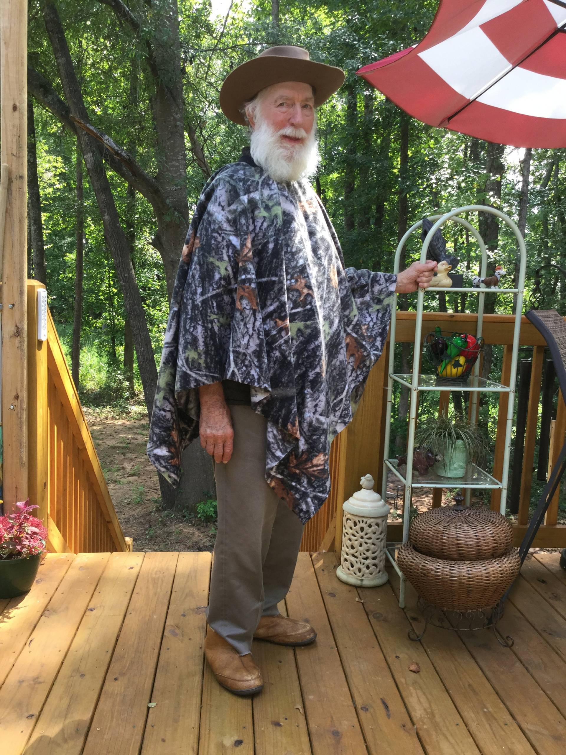 Übergroßen Kragen Outdoor-Poncho von PaisleyPurveyorToo