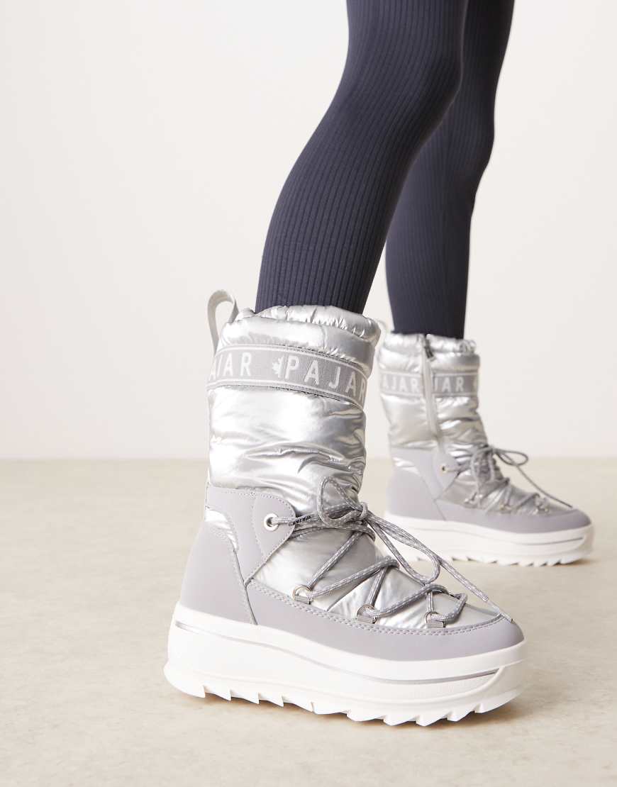 Pajar - Galaxy High - Schneestiefel in Silber von Pajar