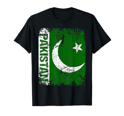 PAKISTAN Flagge Damen Herren Kinder PAKISTAN T-Shirt PAKISTAN Flagge Damen Herren Kinder PAKISTAN T-Shirt von Pakistan Family Shop