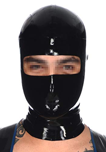 Japanische Ninjia-Shinobi-Masken aus Latex, 0,4 mm - Schwarz - XX-Large von Palace Civet