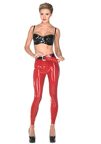 Palace Civet Leggings aus Latex, Gummi, schmal, 0,4 mm - Rot - Klein von Palace Civet