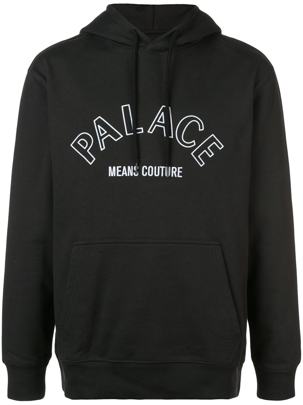 Palace Kapuzenpullover mit Logo-Print - Schwarz von Palace