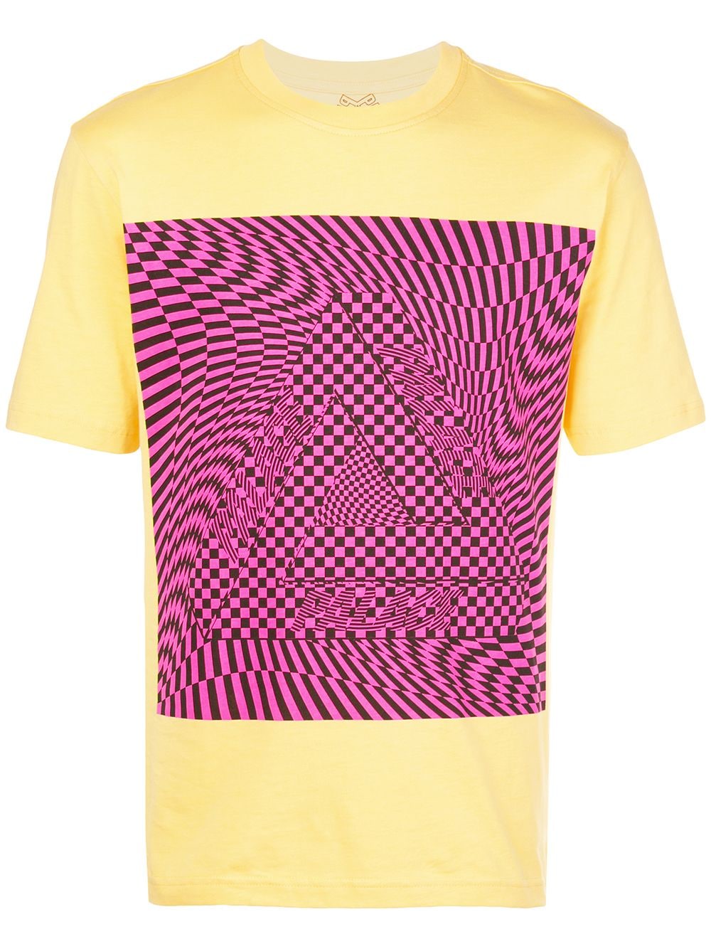 Palace T-Shirt mit grafischem Print - Gelb von Palace