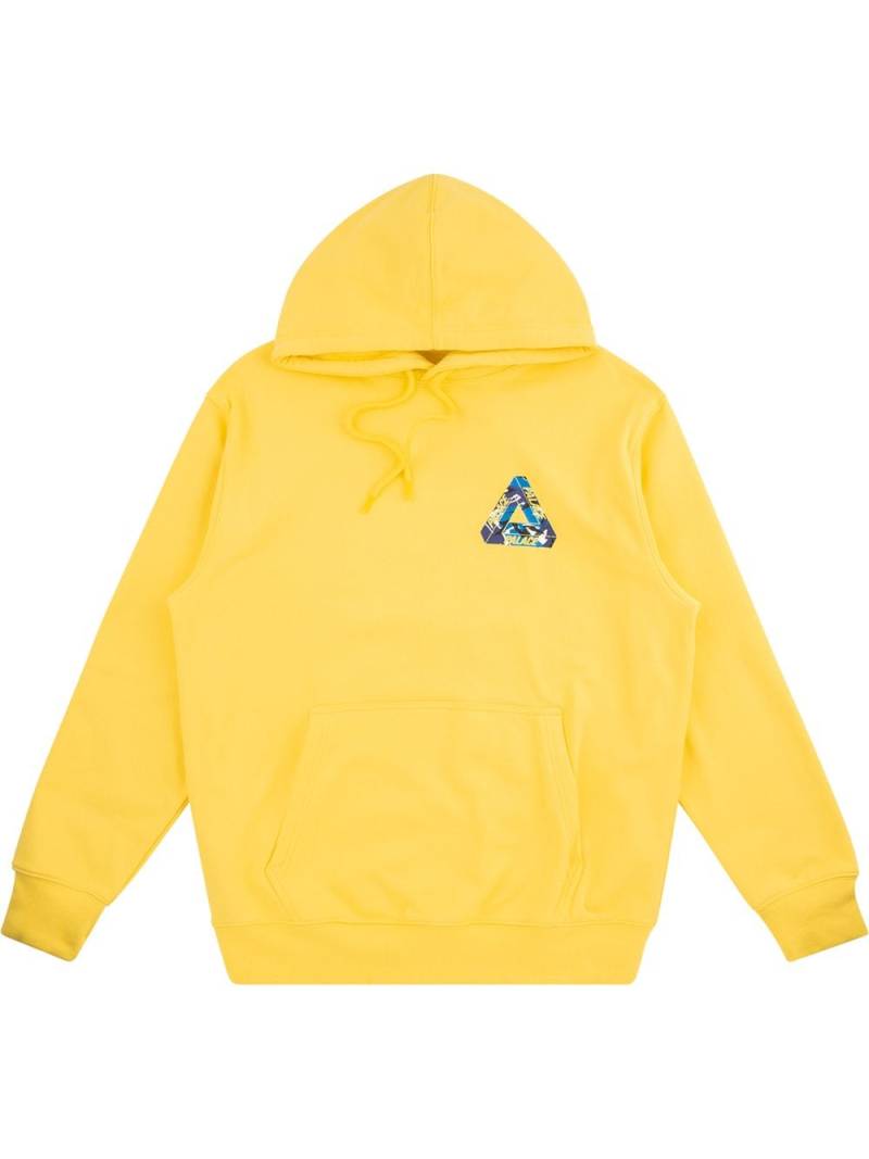 Palace Hoodie mit Tri-Camo-Print - Gelb von Palace