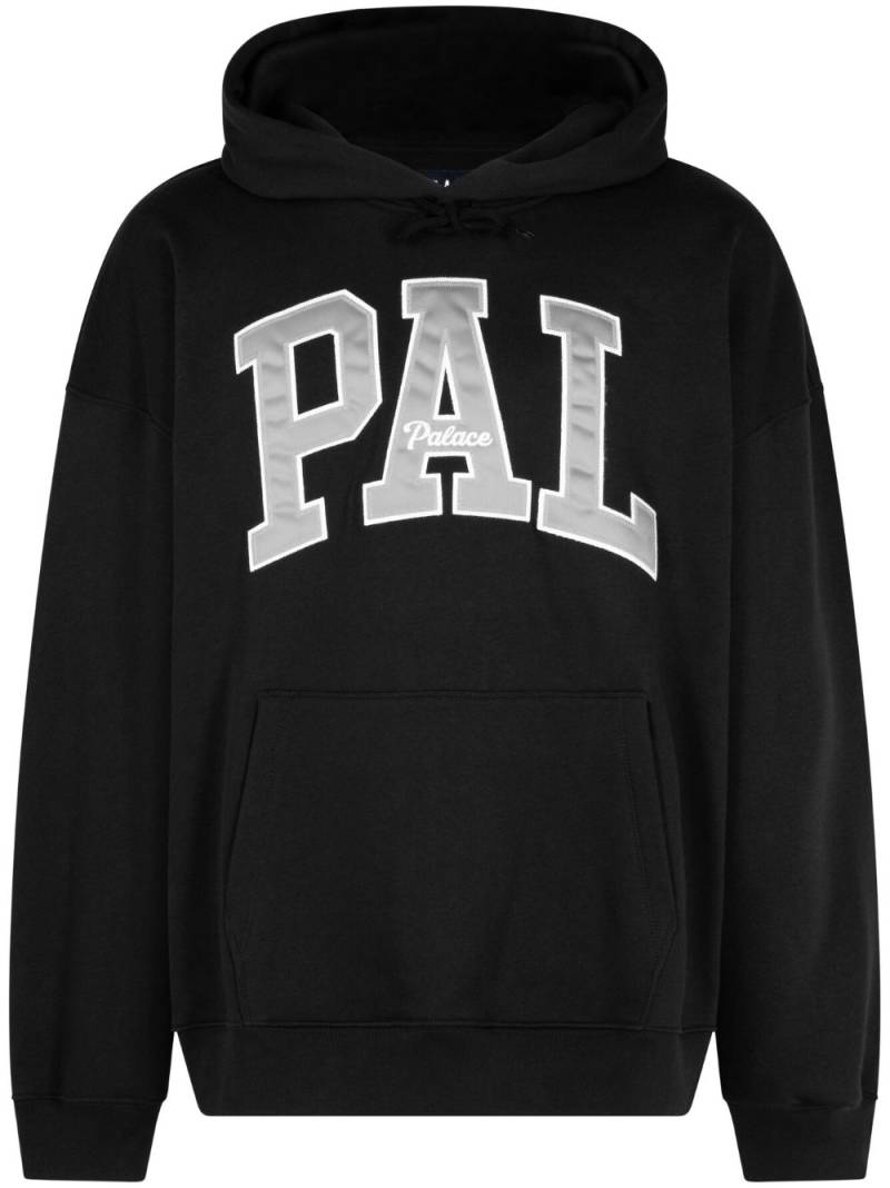 Palace x GAP Hoodie mit Logo-Patch - Schwarz von Palace