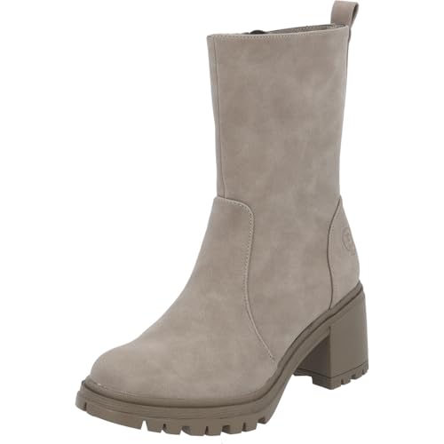 Palado Stiefeletten Damen Samothraki - gefertigt aus pflegeleichtem Obermaterial - leicht gefüttert für Komfort - rutschfeste Profilsohle - modernes Design Grau UK5,5 - EU38 von Palado