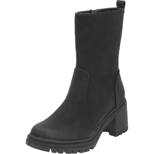 Palado Stiefeletten Damen Samothraki - gefertigt aus pflegeleichtem Obermaterial - leicht gefüttert für Komfort - rutschfeste Profilsohle - modernes Design Schwarz UK6 - EU39 von Palado