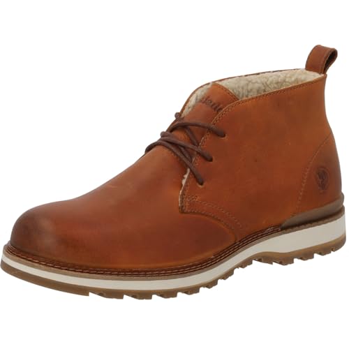 Palado Stiefel Herren Baltris - klassische Boots Made in Portugal - warm gefütterte Stiefeletten - elegante Winterschuhe Camel UK10 - EU44 von Palado