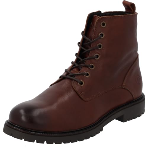 Palado Boots Herren Eillee - robuste Stiefeletten aus hochwertigem Rindsleder - leicht gefüttert - TPR-Sohle - Gefertigt in Portugal - ideal für Herbst und Winter Braun UK9 - EU42 von Palado