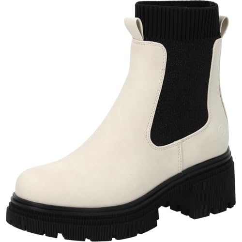 Palado Boots Damen Joriko - stylische Stiefeletten - leicht gefütterte Stiefel - modische Boots Weiß UK6 - EU39 von Palado