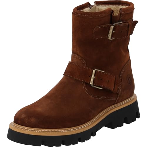 Palado Stiefeletten Damen Dhitha by Sila Sahin - bequeme Boots Made in Portugal - warm gefütterte Stiefel - modische Winterschuhe Braun UK8 - EU41 von Palado
