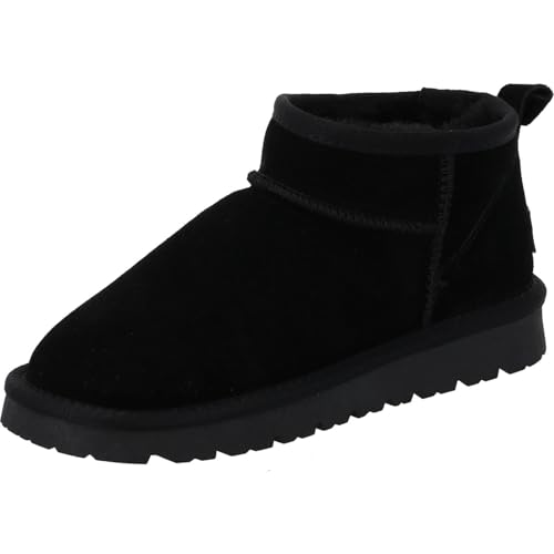 Palado Stiefeletten Damen Miromi by Sila Sahin - gefertigt aus edlem Rindsleder - warm gefüttert mit Wolle - ideal für kalte Tage mit Komfort und stilvollem Design Schwarz UK9 - EU42 Palado Stiefeletten Damen Miromi by Sila Sahin - gefertigt aus edlem Rindsleder - warm gefüttert mit Wolle - ideal für kalte Tage mit Komfort und stilvollem Design Schwarz UK9 - EU42 von Palado