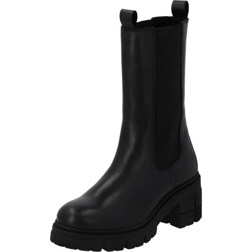 Palado Chelsea Boots Damen Symeth by Sila Sahin - elegante Boots Made in Portugal - leicht gefütterte Stiefeletten - bequeme Stiefel Schwarz UK7 - EU40 von Palado