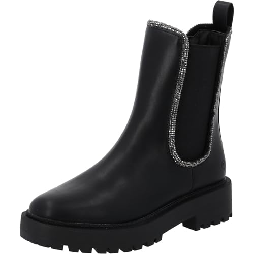 Palado Stiefeletten Damen Vuzor by Sila Sahin – elegante Boots - leicht gefütterte Stiefel - modische Ankle-Boots Schwarz UK7 - EU40 Palado Stiefeletten Damen Vuzor by Sila Sahin – elegante Boots - leicht gefütterte Stiefel - modische Ankle-Boots Schwarz UK7 - EU40 von Palado