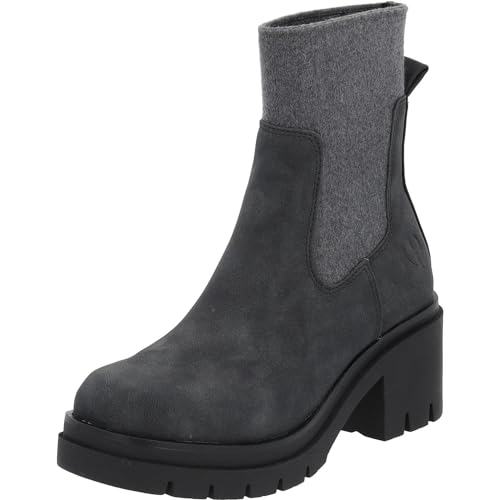 Palado Boots Damen Kalymnos – modische Stiefeletten - leicht gefütterte Stiefel - bequeme Winterschuhe Grau UK3,5 - EU36 von Palado